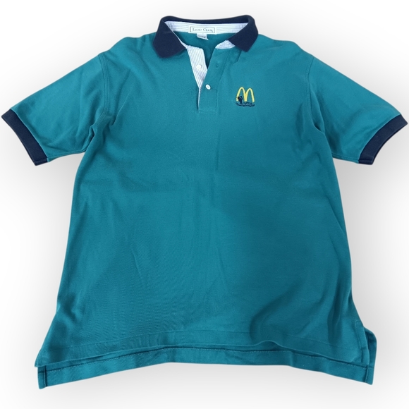 Vtg Izod Club for McDonalds LPGA Golf Polo Shirt - M - Picture 2 of 3